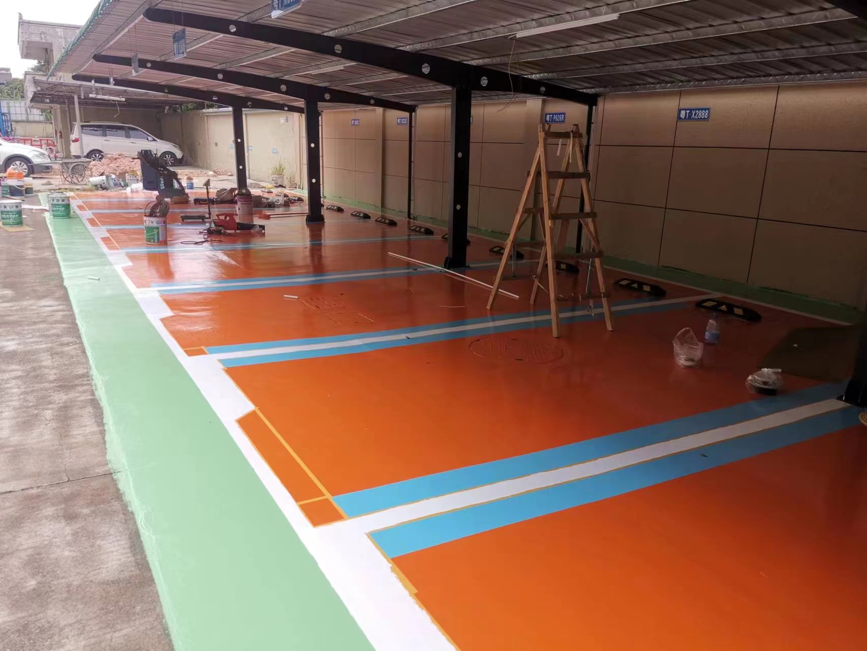 劃線(xiàn)地坪漆有哪幾種